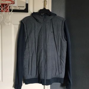 RVCA Vest & Hoodie 2 in 1